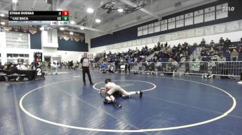 113 lbs Quarterfinal - Ethan Duenas, La Serna vs Caz Baca, Servite