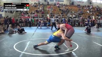 Quarterfinal - Clayton Terry, Lancaster vs Devante Toller, Clyde Amatuer Wrestling