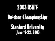 Men's 5000m - 2003 USATF Outdoor Nationals