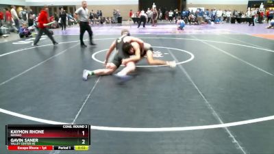 175 lbs Cons. Round 2 - Kaymon Rhone, Neosho vs Gavin Saner, Valley Center HS