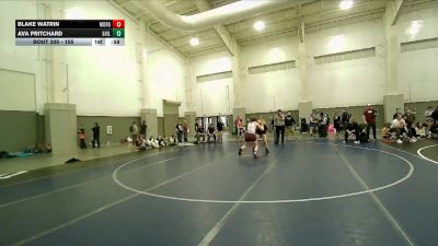 155 lbs Cons. Round 2 - Ava Pritchard, Grantsville vs Blake Watrin, Morgan