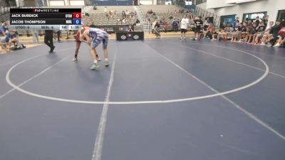 157 lbs Jack Burdick, Utah Gold vs Jacob Thompson, Michigan Blue