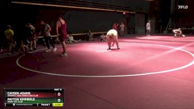 S-18 lbs Round 3 - Payton Kimmerle, Indee Mat Club vs Cayden Adams, Waverly Area Wrestling Club