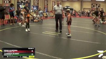 56 lbs Round 3 (4 Team) - Cameron Gilbert, Revival Blue vs Noah Almedina, Mat Assassins