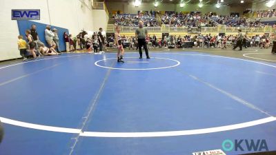 64 lbs Rr Rnd 3 - James Hightower, Blaine County Grapplers vs Connor Millermon, Grover Rains Wrestling Club