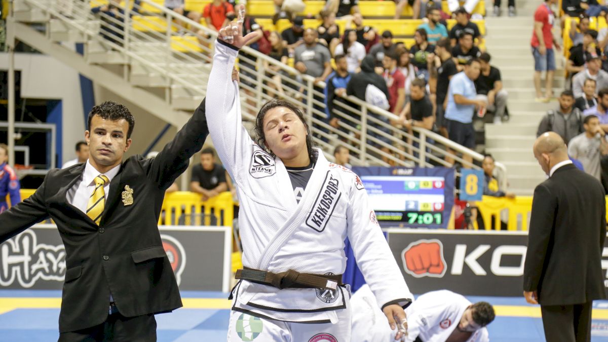 Tayane Porfirio Promoted To Black Belt At IBJJF 2016 Worlds