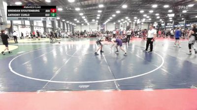 113 lbs Rr Rnd 1 - Brendan Stoutenburg, Journeymen Wrestling Red vs Anthony Curlo, Team Shutt Garnett Trained