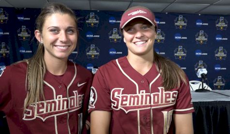 Cali Harrod & Alex Powers Post-Game WCWS