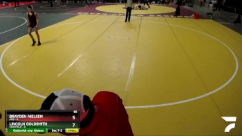 95 lbs Quarterfinals (8 Team) - Brody Nielsen, KMS vs Jameson Priebe, Chatfield