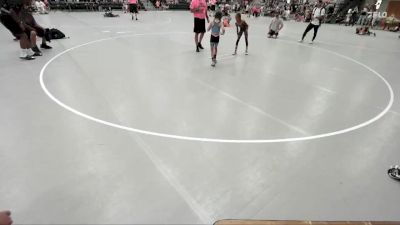 52-57 lbs Round 2 - Penelope Hall, Thunder Wrestling Club vs Khloe Mccaslin, Sandwich Wrestling Club