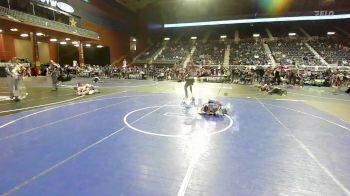 61 lbs Quarterfinal - Roman Skretkowicz, Teller Takedown vs Barrett Jackson, Eastside United