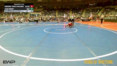 73 lbs Round Of 32 - Kendric Trout-Palomo, Nebraska Elite vs Liam Brent, Massa's Maniacs