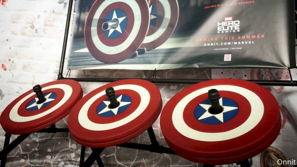 Marvel And Onnit Launch Captain America Bumper Plates