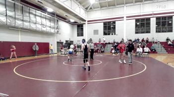 126 lbs Consi Of 16 #2 - Max Howard, Charlotte Christian School vs AJ Bourg, St. Paul's School