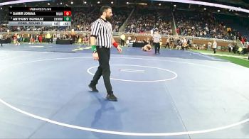 D3-175 lbs Cons. Round 2 - Samir Jomaa, Milan vs Anthony Schultz, Central Montcalm