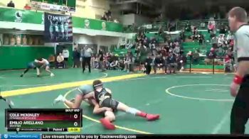 126 lbs Cons. Semi - Emilio Arellano, WHITMER vs Cole McKinley, SYLVANIA NORTHVIEW