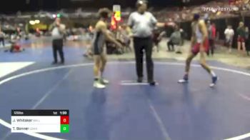 126 lbs Round Of 64 - John-Mark Whitaker, Walla Walla WC vs Tucker Bonner, Cowa