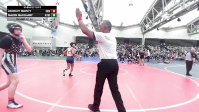 140-H lbs Round Of 64 - Zachary Mayott, Rocky Point vs Mazen Marghany, Mat Sharx