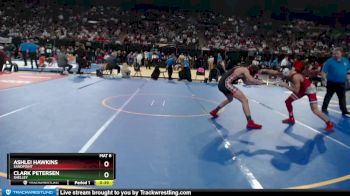 4A 126 lbs Cons. Semi - Ashlei Hawkins, Sandpoint vs Clark Petersen, Shelley