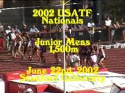 Jr. Men's 1500m- 2002 USATF Outdoor Nationals