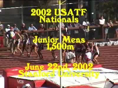 Jr. Men's 1500m- 2002 USATF Outdoor Nationals