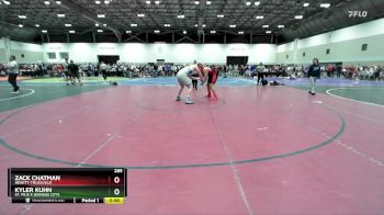285 lbs 5th Place Match - Kyler Kuhn, St. Pius X (Kansas City) vs Zack Chatman, Hewitt-Trussville