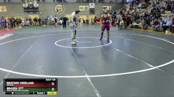 215 lbs Semifinal - Brayden Vreeland, Dimond vs Braden Ott, Eagle River High School