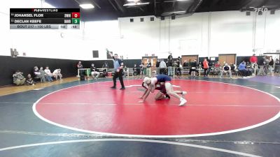 150 lbs Consi Of 8 #1 - Johansel Flor, South Windsor vs Declan Keefe, Danbury