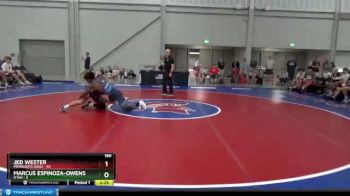 160 lbs Semis & 1st Wrestleback (8 Team) - Jed Wester, Minnesota Gold vs Marcus Espinoza-Owens, Utah