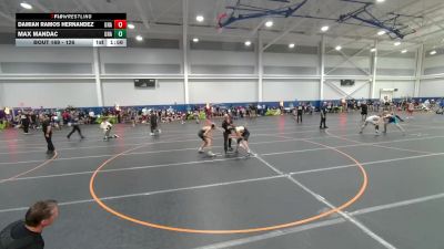 126 lbs Champ. Round 2 - Max Mandac, Unattached vs Damian Ramos Hernandez, Unattached