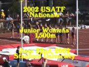 Jr. Women's 1500m - 2002 USATF Outdoor Nationals