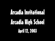 Boys 1600m Seeded - 2003 Arcadia Invitational