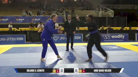 Anne Marie Wilson vs Solange K. Ledwith 2026 Pan Jiu Jitsu IBJJF Championship