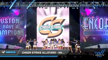 Cheer Strike Allstars - Angel Blue [2019 Youth - D2 3 Day 1] 2019 Encore Championships Houston D1 D2