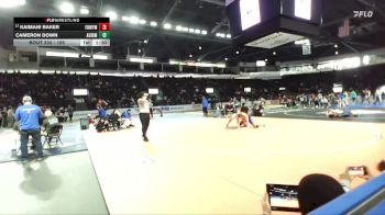 165 lbs Champ. Round 1 - Cameron Down, Auburn Riverside vs Kaimani Baker, Federal Way