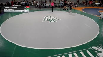 159-167 lbs Cons. Round 2 - Josiah Williams, Danville vs Austin Amos, Purler