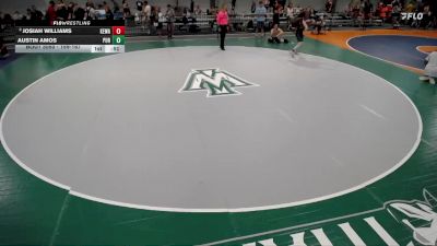 159-167 lbs Cons. Round 2 - Josiah Williams, Danville vs Austin Amos, Purler