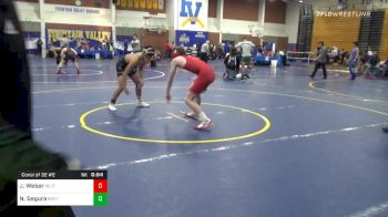 138 lbs Consolation - Joey Weber, Regis Jesuit vs Noah Segura, Servite