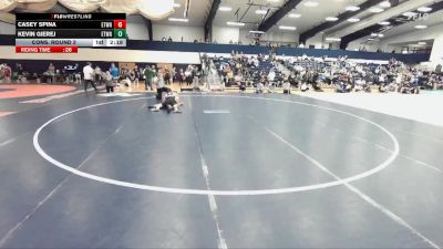 149 lbs Cons. Round 2 - Kevin Gierej, Elizabethtown vs Casey Spina, Elizabethtown