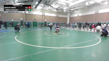 105 lbs Cons. Round 3 - Jocelyn Hanks, Elsinore vs Giselle Miranda, Los Osos