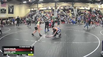 90 lbs Quarterfinal - Hunter Lefke, Carolina Reapers vs Mason Bigler, Legacy Elite Wrestling