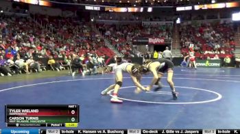 2A-138 lbs Cons. Round 4 - Carson Turnis, West Delaware, Manchester vs Tyler Wieland, Independence