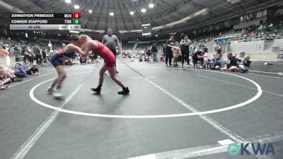 92 lbs Consolation - Johnathon Primeaux, Mojo Grappling Academy vs Connor Stafford, TTWC Red