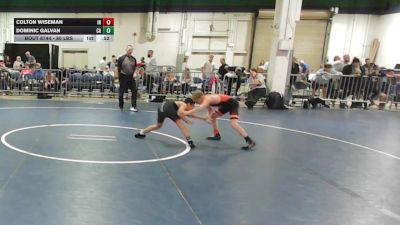 80 lbs Consi Of 8 #2 - Colton Wiseman, IN vs Dominic Galvan, CA