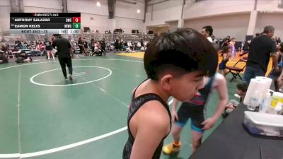75 lbs Champ. Round 1 - Anthony Salazar, Spartan Mat Club vs Eamon Kelts, NB Elite Wrestling Club