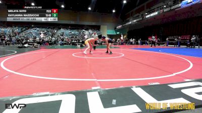 161 lbs Quarterfinal - Melaya Soto, Pacheco vs Kaylianna Mazzucchi, Team Bucs-North Bend