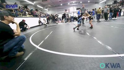 46-49 lbs Rr Rnd 3 - Lainey Davie, Salina Wrestling Club vs Emilee Galetka, Viking Wrestling Club