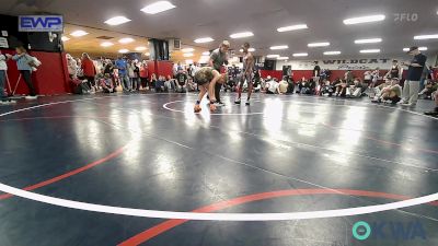 106 lbs Quarterfinal - Quintarius Coburn, Ponca City Wildcat Wrestling vs Emerson Luxton, Bartlesville Wrestling Club