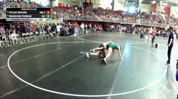 113 lbs Champ. Round 1 - Kylah Krause, Palmyra Wrestling Club - Girls vs Braelynn Furman, O`Neill Leprechaun Wrestling