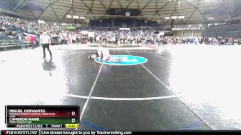 160 lbs Cons. Round 1 - Cameron Hawk, Toro World Club vs Miguel Cervantes, Franklin Pierce Cardinal Wrestling Club